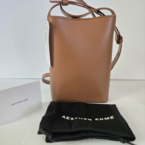 AESTHER EKME Handbags - Aesther Ekme Leather Crossbody Bag Brown